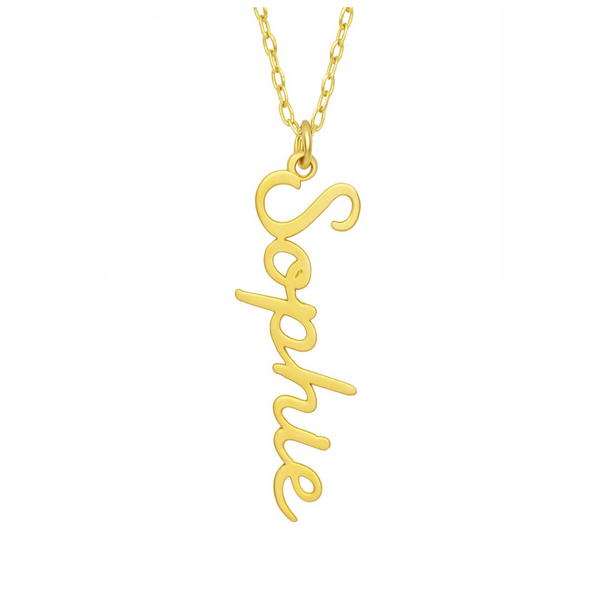 Signature Halskette Vertikal