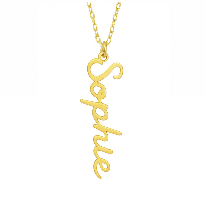 Signature Halskette Vertikal