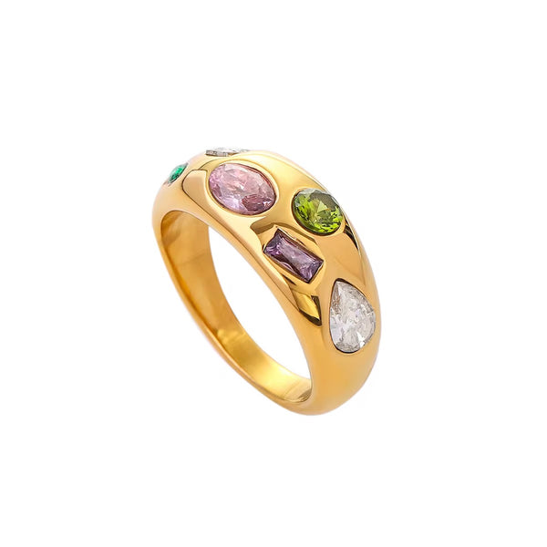 Elysia Multi-Gem Ring