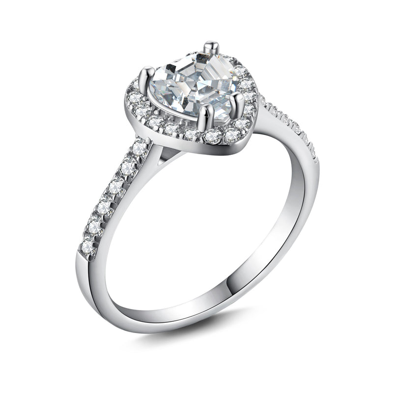 Heart Ring 925 Silber