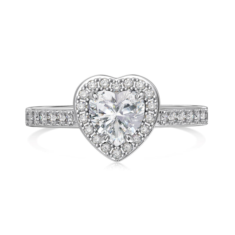 Heart Ring 925 Silber