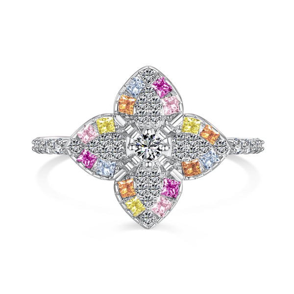 Mosaic multicolor Ring