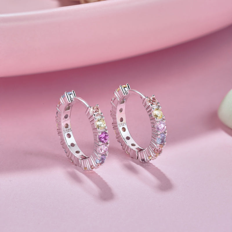Saphira Pastel  Hoops