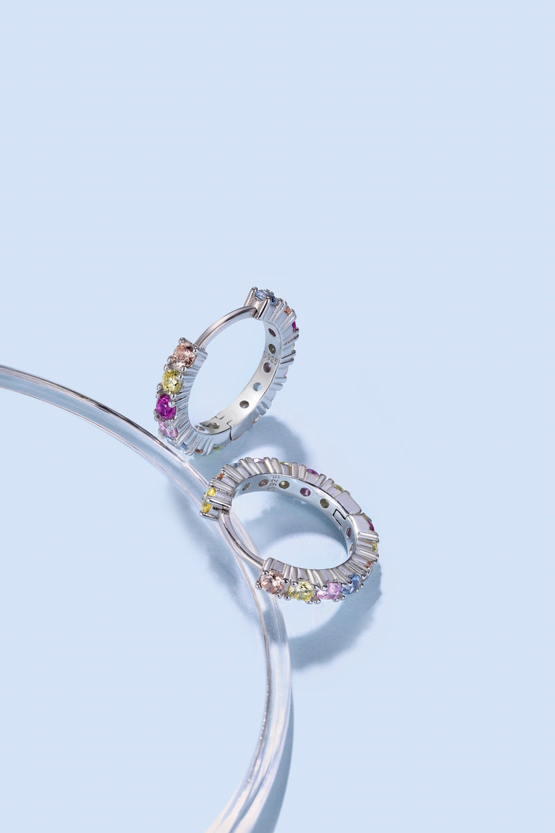 Saphira Pastel  Hoops