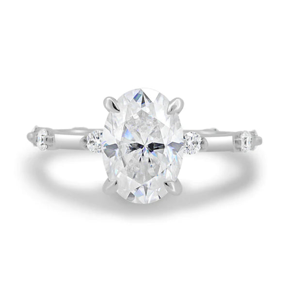 Oval Solitaire Ring