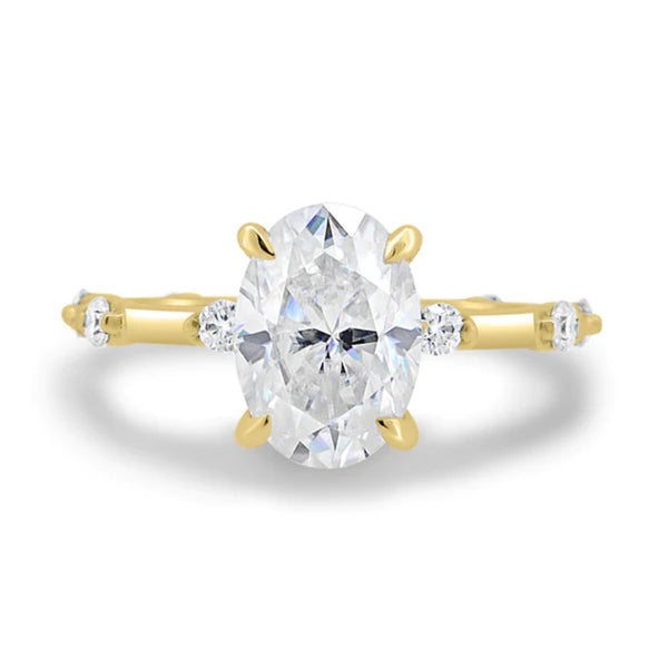 Oval Solitaire Ring