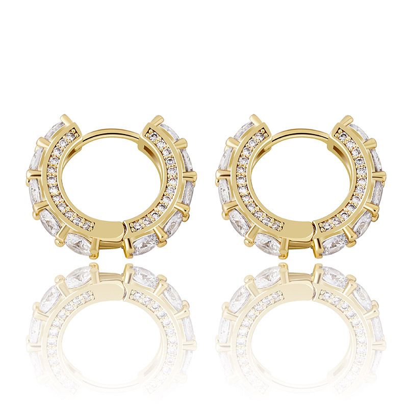 Celine 925 Silver Hoops