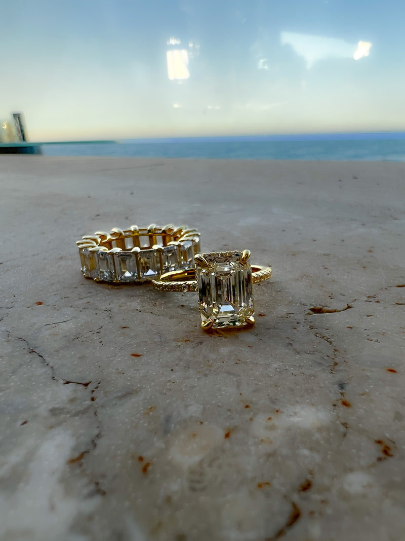 Emerald Eternity Ring