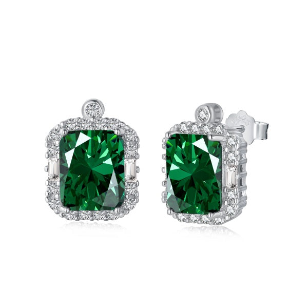 Pavé Emerald Ear<tc>Rings</tc>