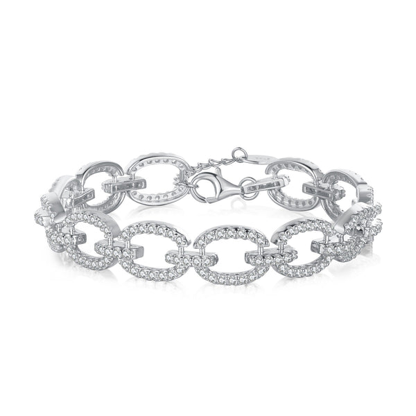 Chain bracelet 925 silver