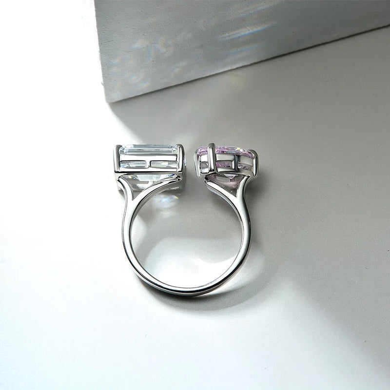 Emerald x Pear Cut Ring