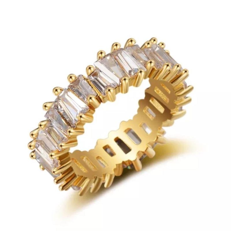 Baguette eternity Ring