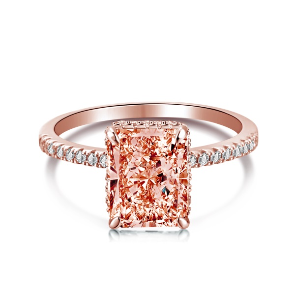 Iced out Ring Champagne