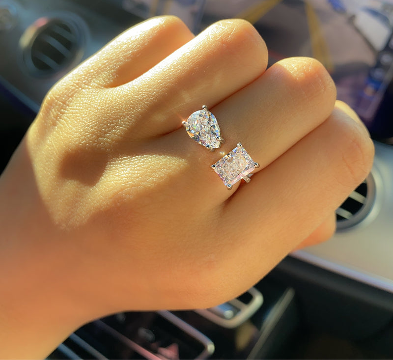 Kylie and Stormi ring
