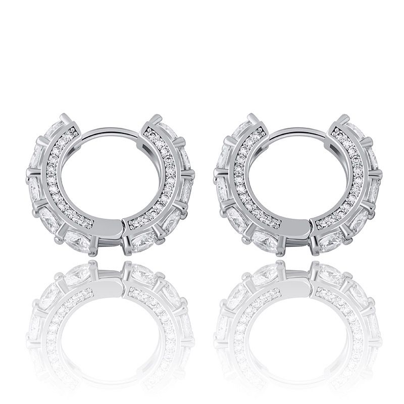 Celine 925 Silver Hoops