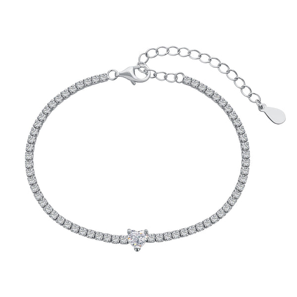 Tennis bracelet 925 silver
